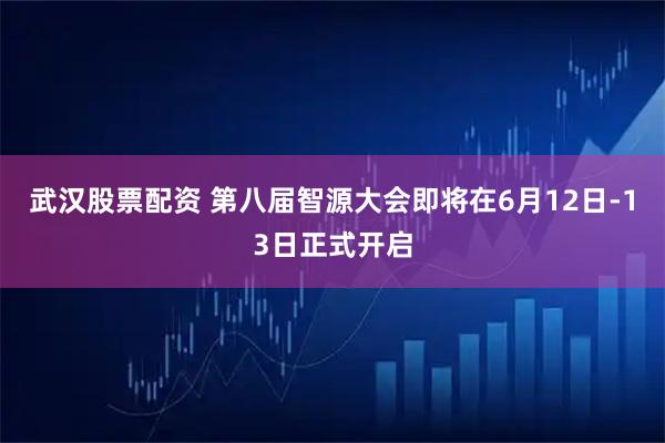武汉股票配资 第八届智源大会即将在6月12日-13日正式开启